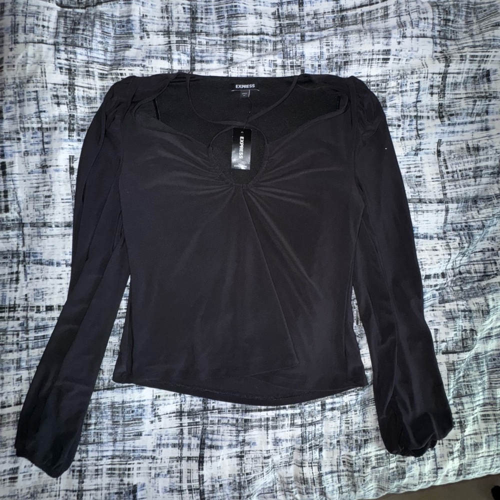 Express Black Women's Top
